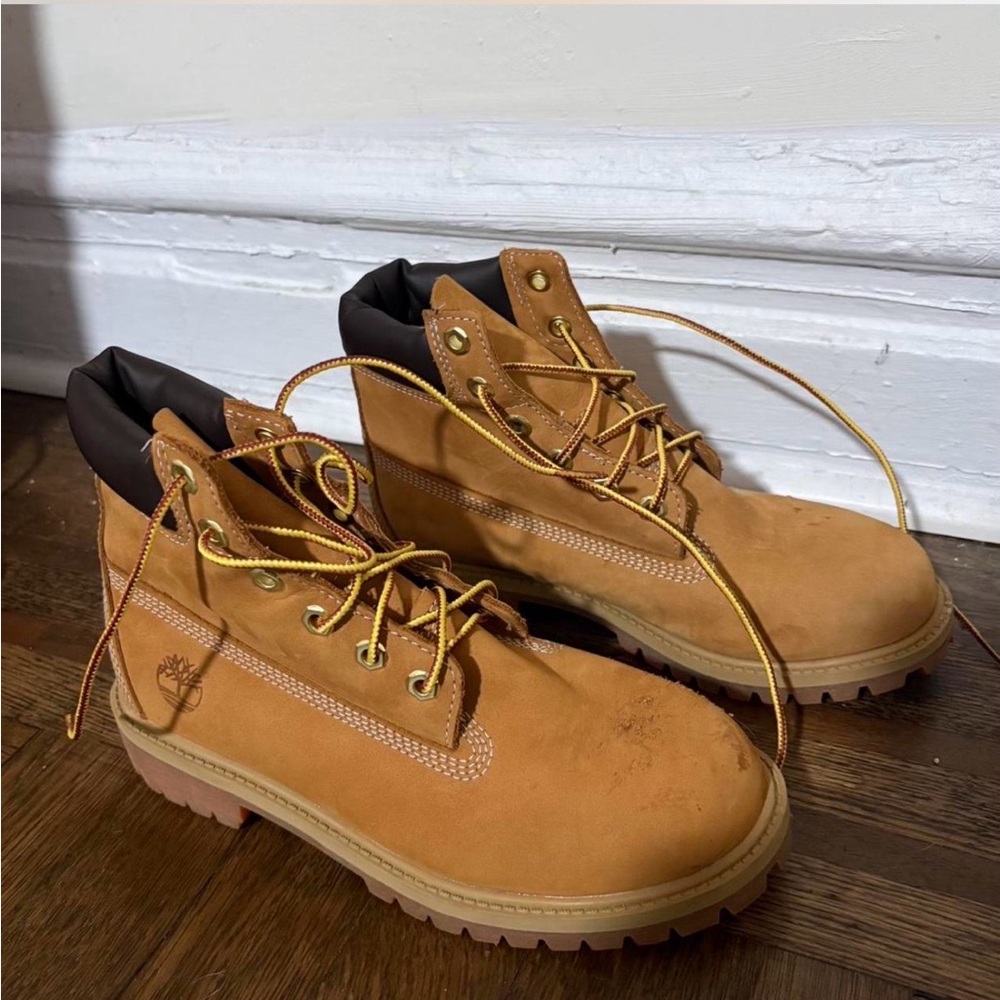 Timberland Men's Tan Leather Boots